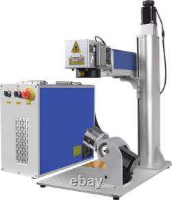 AT US? Auto Focus 300W JPT M7 Mopa Fiber Laser Marking Machine Electric Z-axis