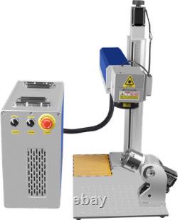 AT US? Auto Focus 300W JPT M7 Mopa Fiber Laser Marking Machine Electric Z-axis