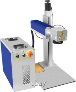 AT US? Auto Focus 300W JPT M7 Mopa Fiber Laser Marking Machine Electric Z-axis