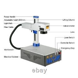 Air Marker Laser Marking Machine 1064nm 20W 110110mm Foldable Fiber Machine