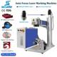 Auto Focus 200w Jpt Mopa Fiber Laser Marking Machine Engraver Rotary Axis Ezcad2