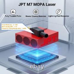 Auto Focus 60W JPT M7 Mopa Fiber Laser Marking/Engraving Machine 200200mm Lens