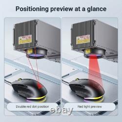 Auto Focus 60W JPT M7 Mopa Fiber Laser Marking/Engraving Machine 200200mm Lens
