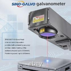 Auto Focus 60W JPT M7 Mopa Fiber Laser Marking/Engraving Machine 200200mm Lens
