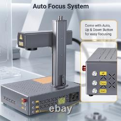 Auto Focus 60W JPT M7 Mopa Fiber Laser Marking/Engraving Machine 200200mm Lens