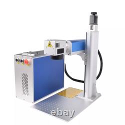 Auto Focus JPT MOPA Fiber Laser Marking Engraving Machine Engraver Marker Ezcad2