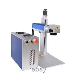 Auto Focus JPT MOPA Fiber Laser Marking Engraving Machine Engraver Marker Ezcad2