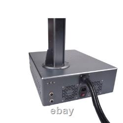 Auto Focus JPT Mopa Fiber Laser Mark Engraver 60W 100W Laser Marking Rotary axis