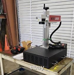 Boss Desktop Fiber Laser Marking Machine Model Fmd-20 Never Been Used