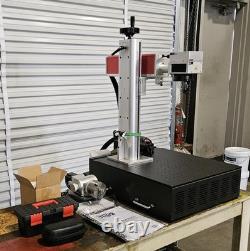 Boss Desktop Fiber Laser Marking Machine Model Fmd-20 Never Been Used