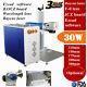 Calca 30w Fiber Laser Marking Engraving Machine Laser Marker Rotary Axis Fda