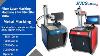 Cabinet Fiber Laser Marking Machine For Metal
