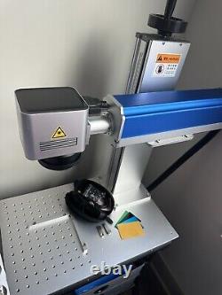 Cloudray 30W 50W Fiber Laser Marking Machine Metal Engraver Lightburn EZCAD2