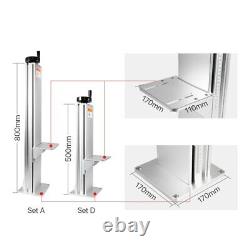 Cloudray 500/ 800mm Fiber Laser Lift Table Lift Column Stand For Marking Machine