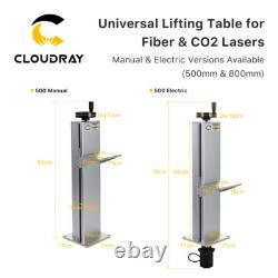 Cloudray 500 800mm Lift Columns for Fiber / CO2 / UV Laser Marking Machine