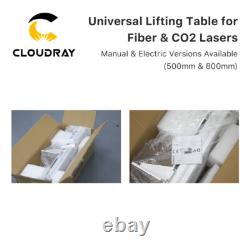 Cloudray 500 800mm Lift Columns for Fiber / CO2 / UV Laser Marking Machine