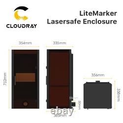 Cloudray Laser Protective Cover For Fiber Marking Machine Safety Enclosure 19.7
