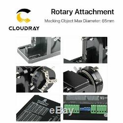 Cloudray MHX Fiber Laser Rotary Attachment D65 MHX-13-029B for Marking