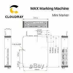 Cloudray Max Fiber Laser Marking Machine 8mm High Speed Galvanometer Mini Marker