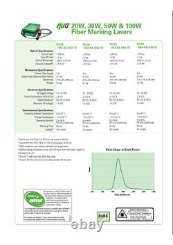 Coherent NUFERN NUQA Fiber Laser marking engraving with manual 4