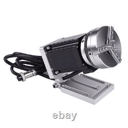 D69A Mini Rotary Axis with 83mm Chuck for Fiber Laser Marking Machine Engraver