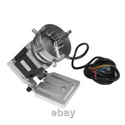 D69 Mini Rotary Axis with 83mm Chuck for Laser Marking Machine, Fiber Laser En
