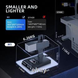 DAJA M1 Pro 10W Fiber Laser Marking Machine Laser Engraver Machine ot25