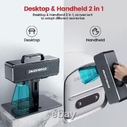 ENJOYWOOD Laser Engraver Desktop Handheld 2 in 1 Engraving Machine Fiber Marking