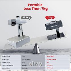ENJOYWOOD Laser Engraver Desktop Handheld 2 in 1 Engraving Machine Fiber Marking