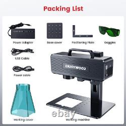 ENJOYWOOD Laser Engraver Desktop Handheld 2 in 1 Engraving Machine Fiber Marking