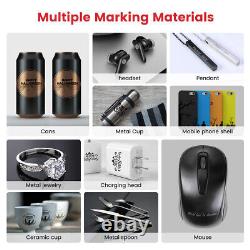 ENJOYWOOD Laser Engraver Desktop Handheld 2 in 1 Engraving Machine Fiber Marking
