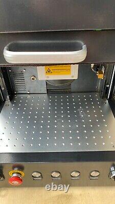 Enclosed 30W IPG Fiber Laser Metal Engraver Engraving Marking Cutting Machine