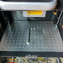 Enclosed 30W IPG Fiber Laser Metal Engraver Engraving Marking Cutting Machine