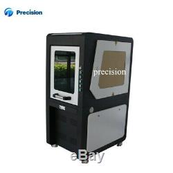 Enclosed type protection eyes 50w fiber laser marking machine