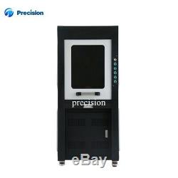 Enclosed type protection eyes 50w fiber laser marking machine