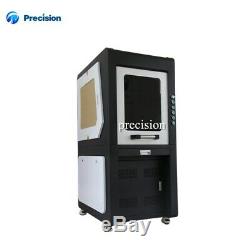 Enclosed type protection eyes 50w fiber laser marking machine