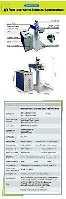 FDA 30w JPT Laser Source Fiber Laser Marking Machine Rotary Axis FDA CE