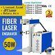 Fda 50w Split Jpt Fiber Laser Marking Engraving Machine Rotary Axis Include