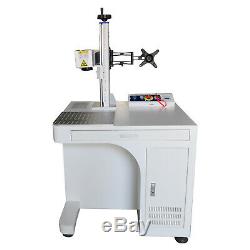 FDA Raycus 30W Cabinet Fiber Laser Marking Machine For Metal