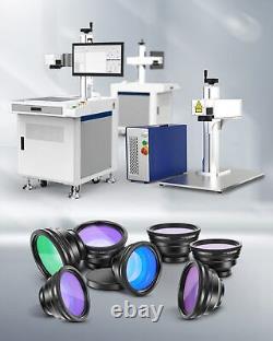 F-Theta Scan Lens M85, 300x300mm FL 420mm Field Lens for Fiber Laser Marking