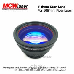 F-theta Scan Lens Field Lens For 1064nm Fiber Laser Marking Machine 50-300mm