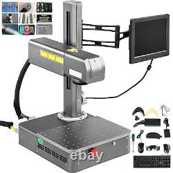 Fiber Laser Engraver 20W Fiber Laser Marking Machine With Computer