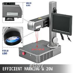 Fiber Laser Engraver 20W Fiber Laser Marking Machine With Computer