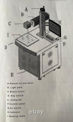 Fiber Laser Engraving Marking Machine