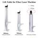 Fiber Laser Lift Table Lift Column Lift Stand 500mm / 800mm For Marking Machine