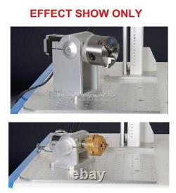 Fiber Laser Machine Rotary Axis For Ring Jewelry Laser Nameplate Marking 20w 30w