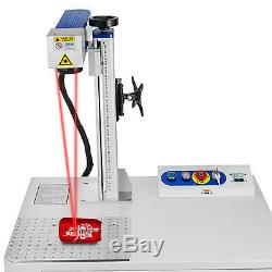 Fiber Laser Marking Machine 20W Cabinet Type Laser Focus Engraver Photoshop