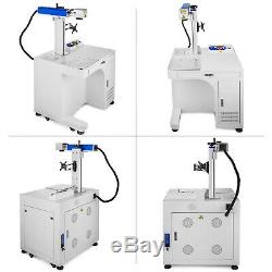 Fiber Laser Marking Machine 30W Cabinet Type 32/64 Bit Photoshop 220x220mm