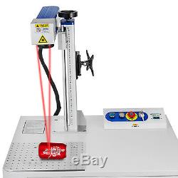 Fiber Laser Marking Machine 30W Cabinet Type 32/64 Bit Photoshop 220x220mm