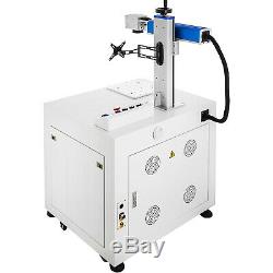 Fiber Laser Marking Machine 30W Cabinet Type Marker Novel Design 32/64 Bit
